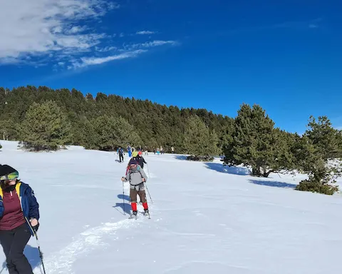 Ruta con raquetas de nieve en Rasos de Peguera y el Berguedà