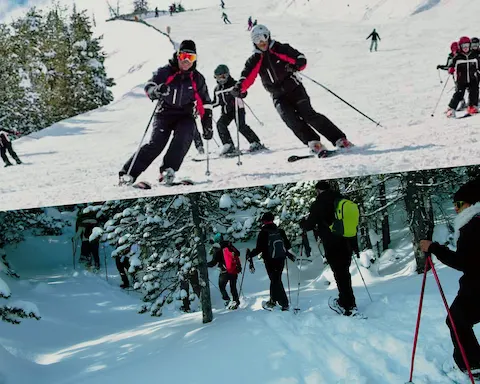 Escapada de esquí y raquetas de nieve en Andorra