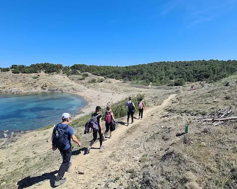 Ruta de senderismo y kayak de 4 días en Cap de Creus y Costa Brava norte