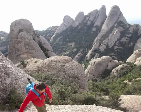 Senderismo en Montserrat: Cavall Bernat y Agulla de l’Elefant