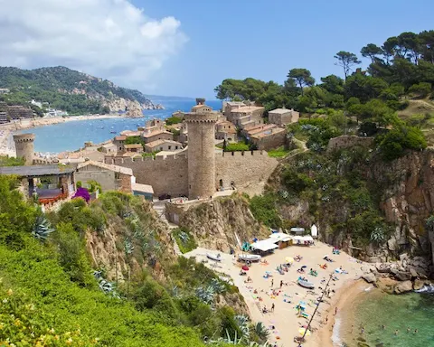 Tour privado a Tossa de Mar desde Barcelona