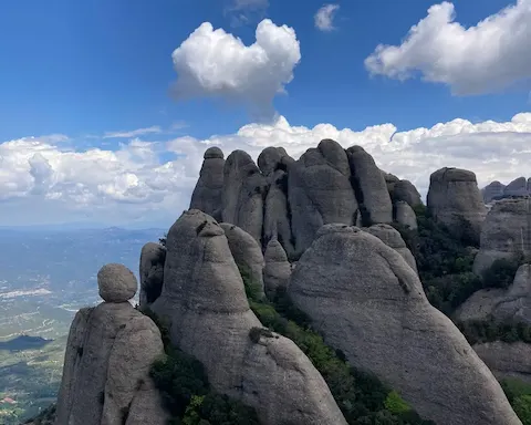 Excursión a la Foradada y las agujas de Montserrat